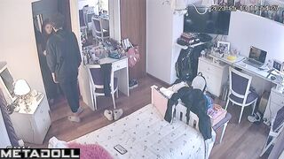 Their hidden moments fell victim to spying, solo video