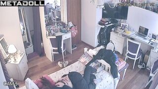 Their hidden moments fell victim to spying, solo video