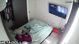 Her hot solo touches were never safe from recording