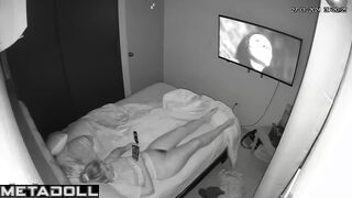 Concealed cameras witnessed all her forbidden pleasures