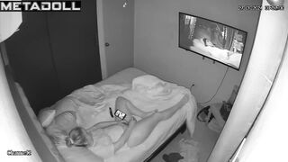 Concealed cameras witnessed all her forbidden pleasures