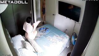 Unknown parties installed surveillance in their private spaces
