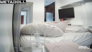 Strangers installed surveillance in her bedroom (chubby babe)