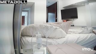 Strangers installed surveillance in her bedroom (chubby babe)