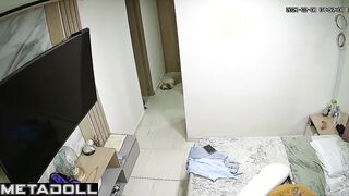 Unknown parties installed surveillance in her private bedroom