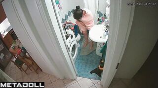 Brunette doesn't know that her life is being monitored on Fridays
