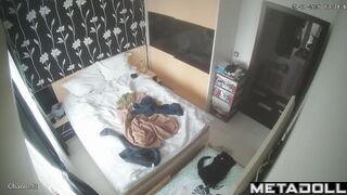 Someone is recording their loud moaning (hidden cam)