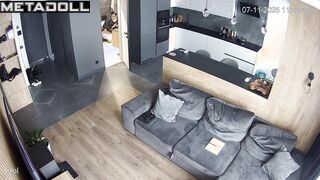Hidden camera watched all her movements with greed