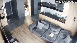 Hidden camera watched all her movements with greed