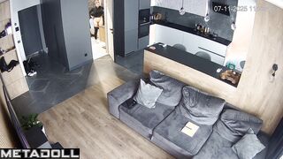 Hidden camera watched all her movements with greed