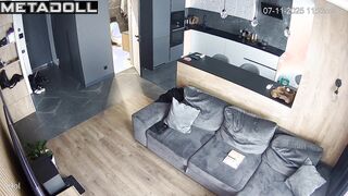 Hidden camera watched all her movements with greed