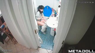 She did her daily activities and was captured on cam