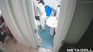 She did her daily activities and was captured on cam