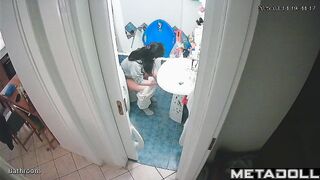 She did her daily activities and was captured on cam