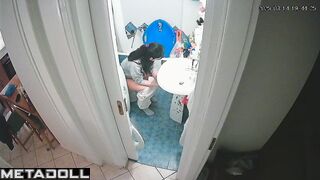 She did her daily activities and was captured on cam