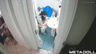She did her daily activities and was captured on cam