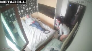 Someone is spying on their dirty adult games - hidden cam