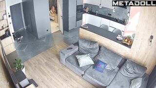 Her morning routine is under surveillance and she has no idea