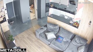 Her morning routine is under surveillance and she has no idea