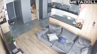 Her morning routine is under surveillance and she has no idea