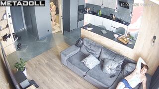 Someone is watching their routine every day - living room camera