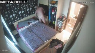 Someone is watching their morning sex sessions every day - spy camera