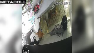 Bathroom for her is the place for relax - spy camera