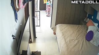 She's in a good mood today and it shows (solo video)