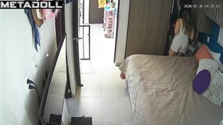 She's in a good mood today and it shows (solo video)