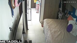 She's in a good mood today and it shows (solo video)