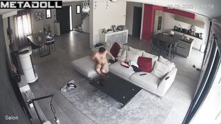 The best place for sex is the sofa, living room cam