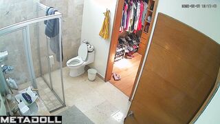 A tiny device watches her from the shower head, oops