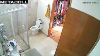 A tiny device watches her from the shower head, oops