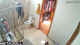 A tiny device watches her from the shower head, oops