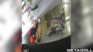 Someone placed a spy device and watched her urinate