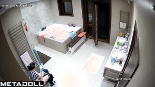 Someone installed a hidden cam in front of the toilet