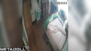 This is her home routine, but it is interesting to strangers