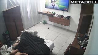 Babe walked around naked for a long time after sex