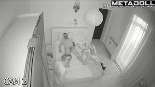 Someone installed a spy camera in their cozy bedroom