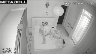 Someone installed a spy camera in their cozy bedroom