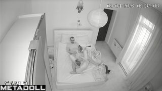 Someone installed a spy camera in their cozy bedroom