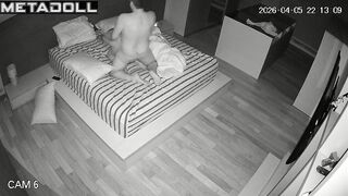 A secret lens watches from inside the hallway mirror
