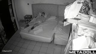 There is a spy device planted inside their bedroom