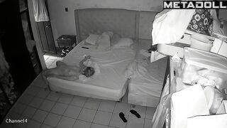 There is a spy device planted inside their bedroom