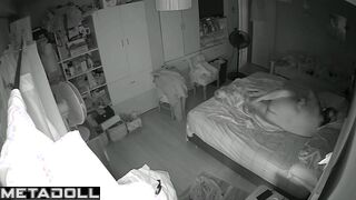 Wife is turned on by her husband's fat body, look