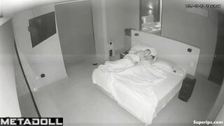 A very aroused young woman sits on her husband's large cock