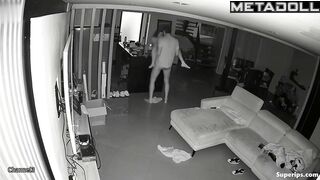 A husband had sex with his wife right on the kitchen table