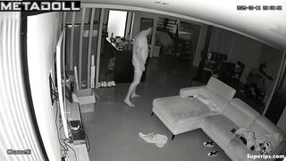 A husband had sex with his wife right on the kitchen table