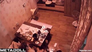 A young Asian woman invites new lovers to her place and has sex with them