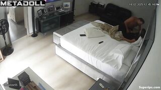 An aroused older man began to sexually harass his bored wife